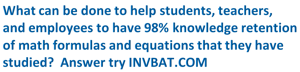 Why subscribe to invbat.com calculator